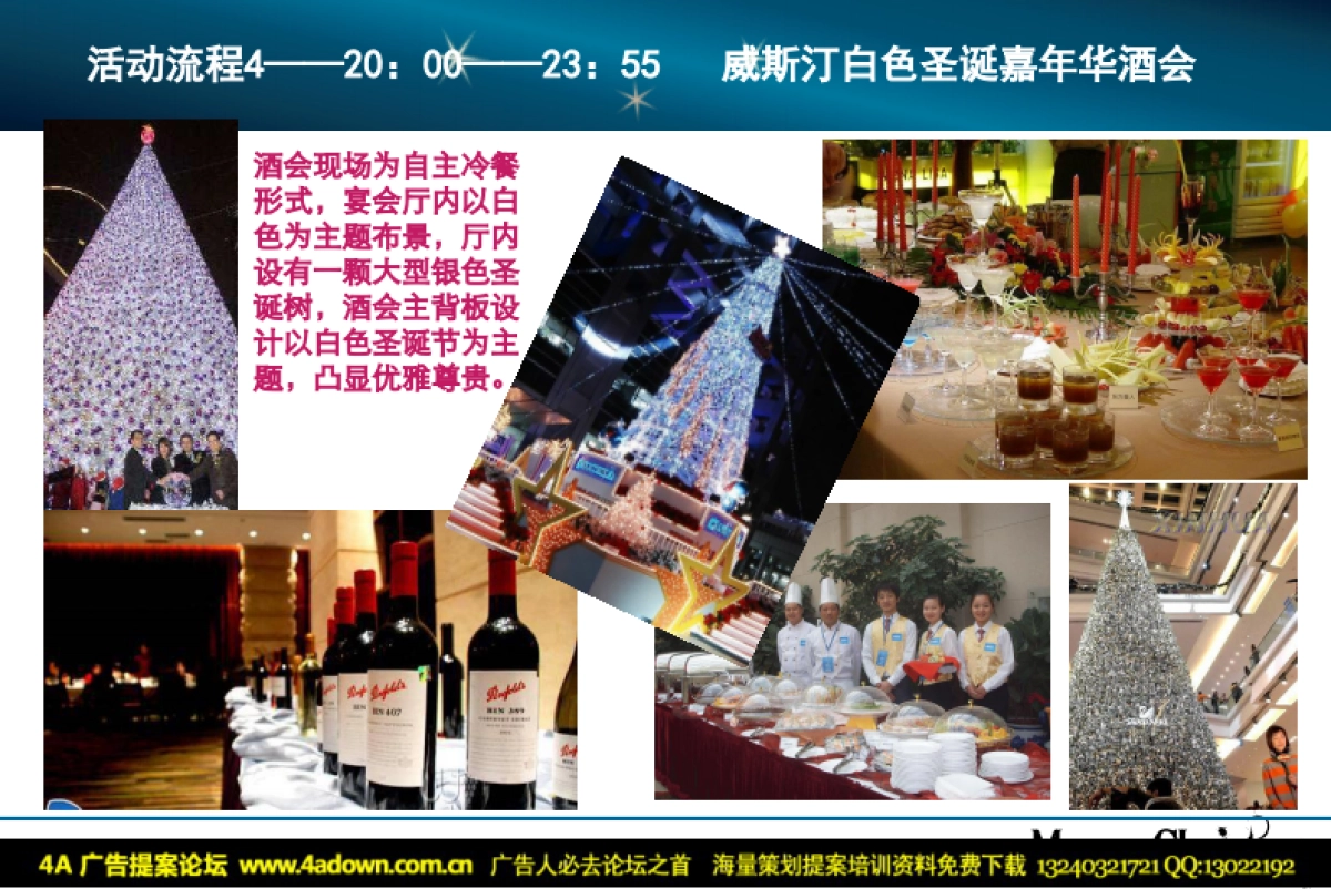 2009天津君隆广场威斯汀酒店白色圣诞节具体活动方案-41P_第10页