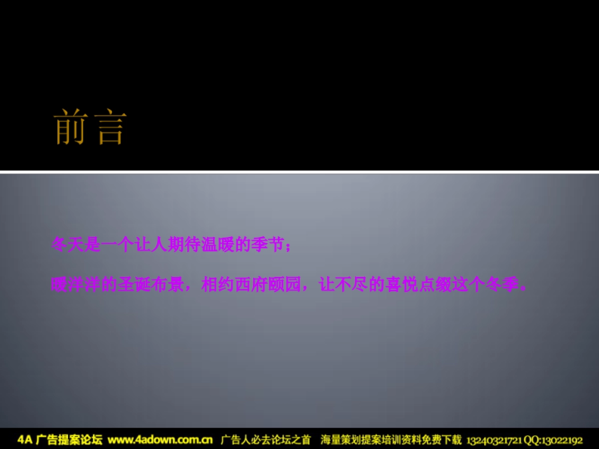 2009西府颐园圣诞节暖场活动方案-31P_第2页