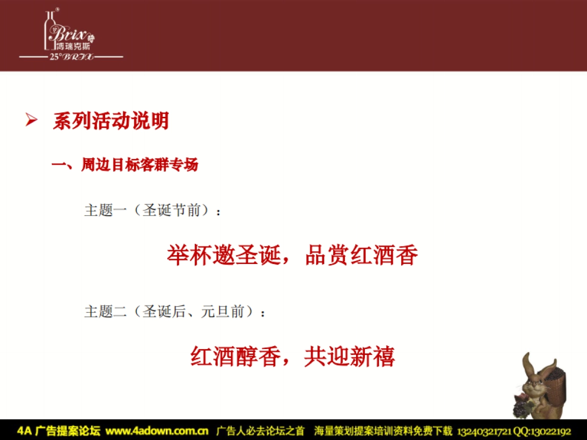 2010北京25°Brix专卖店（圣诞至元旦）系列推广活动方案-18P_第9页