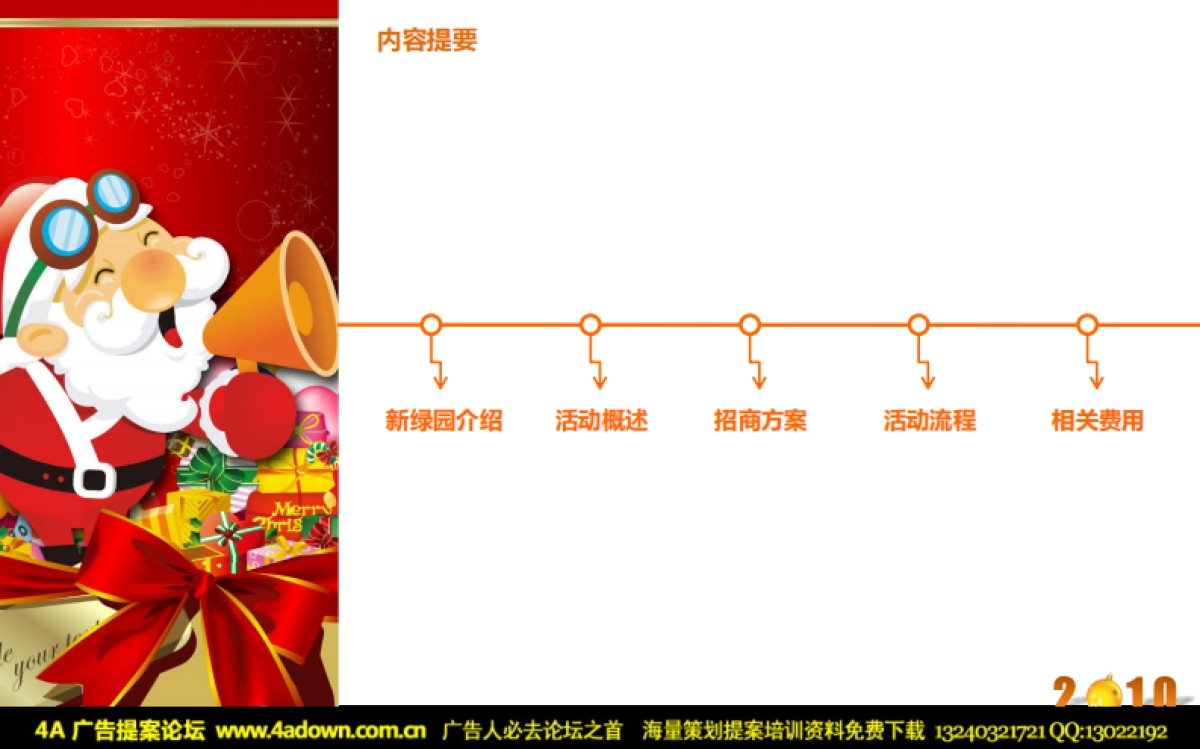 2010绿城会业主新年圣诞活动策划方案-17p_第3页