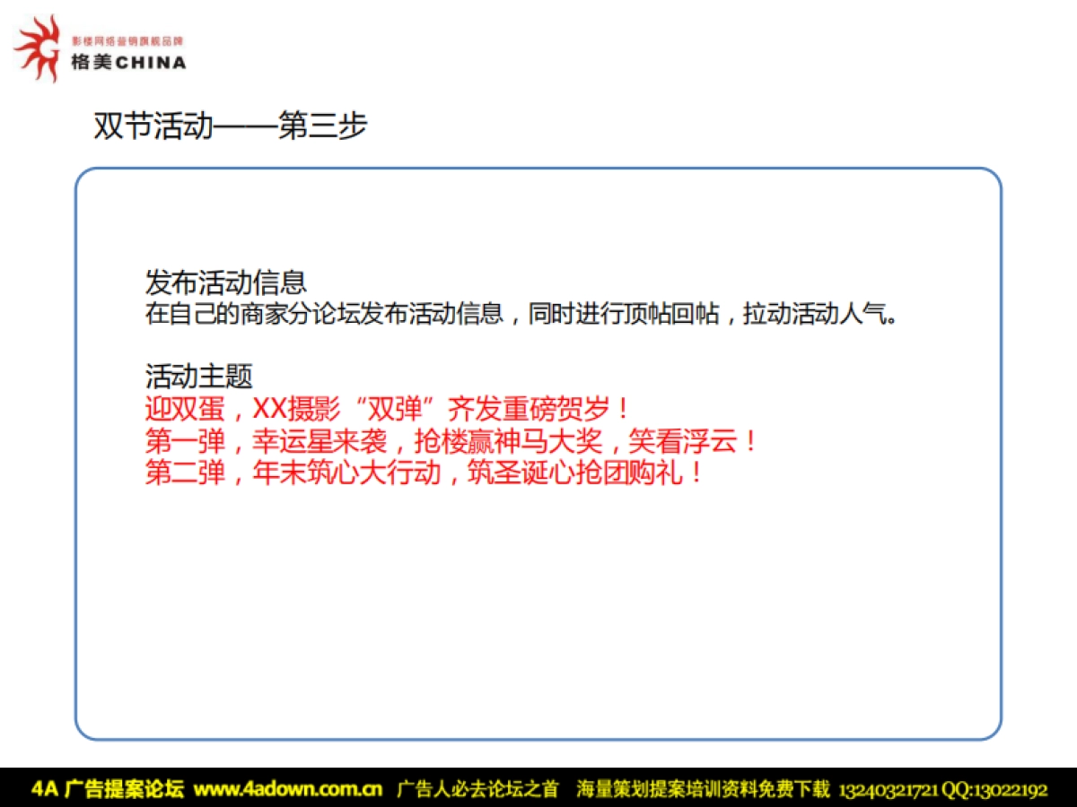 2010圣诞元旦双节活动推广方案-16p_第4页