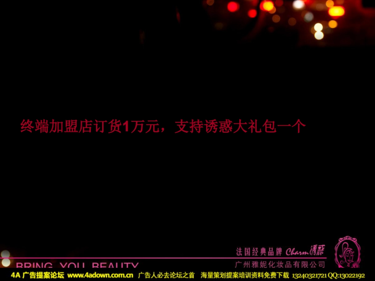 2010诱惑彩妆圣诞元旦促销方案-19P_第10页