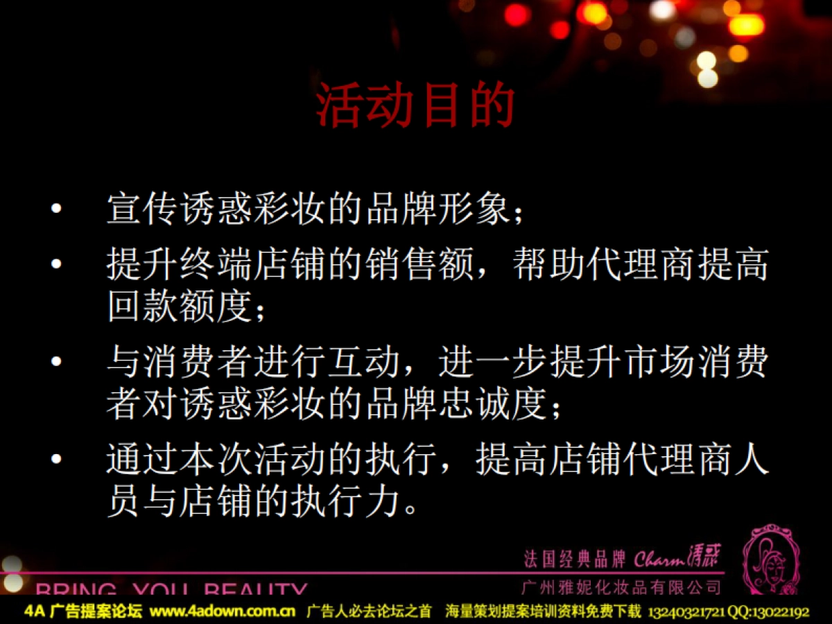 2010诱惑彩妆圣诞元旦促销方案-19P_第2页