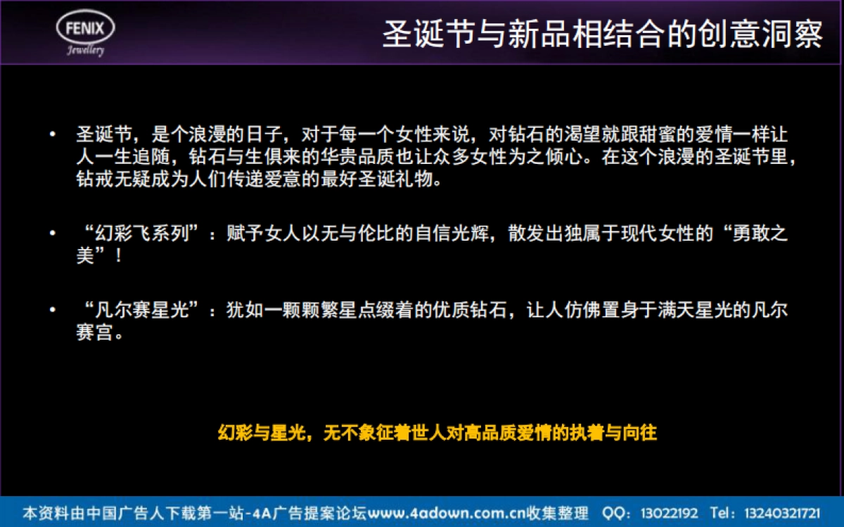 2011FENIX珠宝品牌情人节及圣诞节网络推广构想-46P_第9页