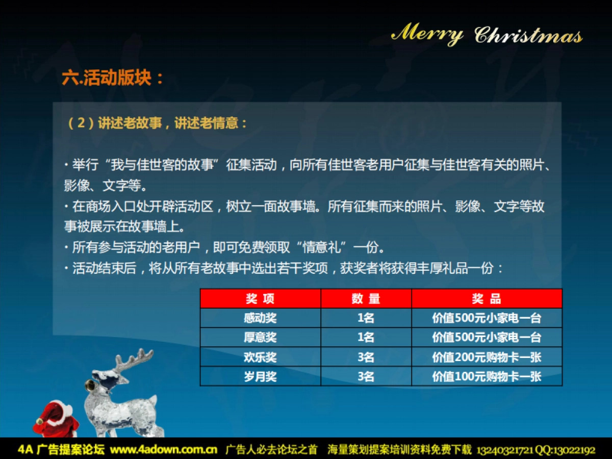 2011佳世客购物广场9天9夜圣诞狂欢节暨15周年司庆店面行销活动推进方案-28P_第10页