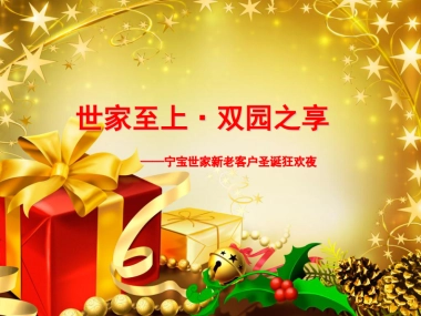 2011宁宝世家新老客户圣诞狂欢夜 -36P