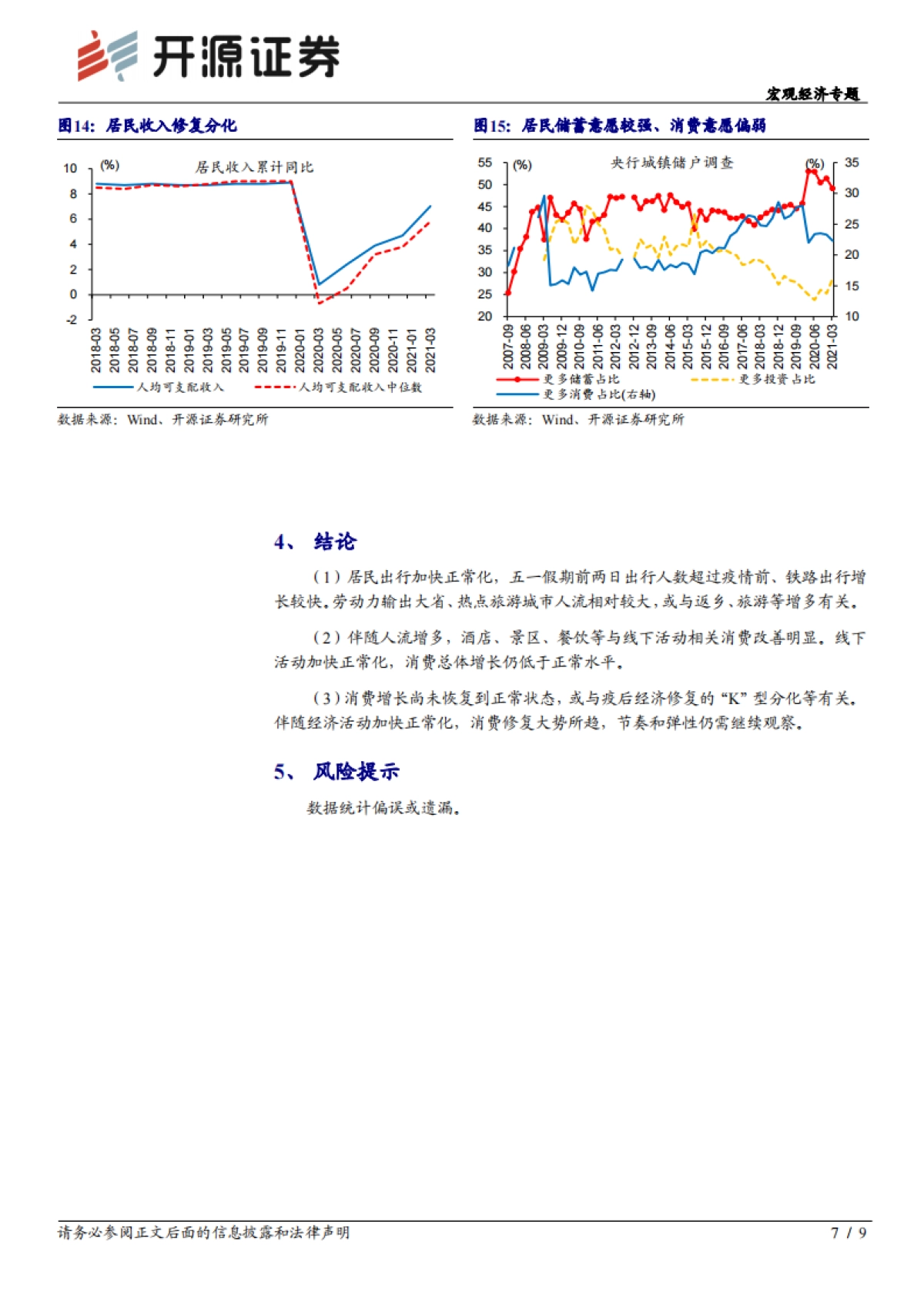 宏观经济专题：五一假期，消费透视-开源证券_第7页