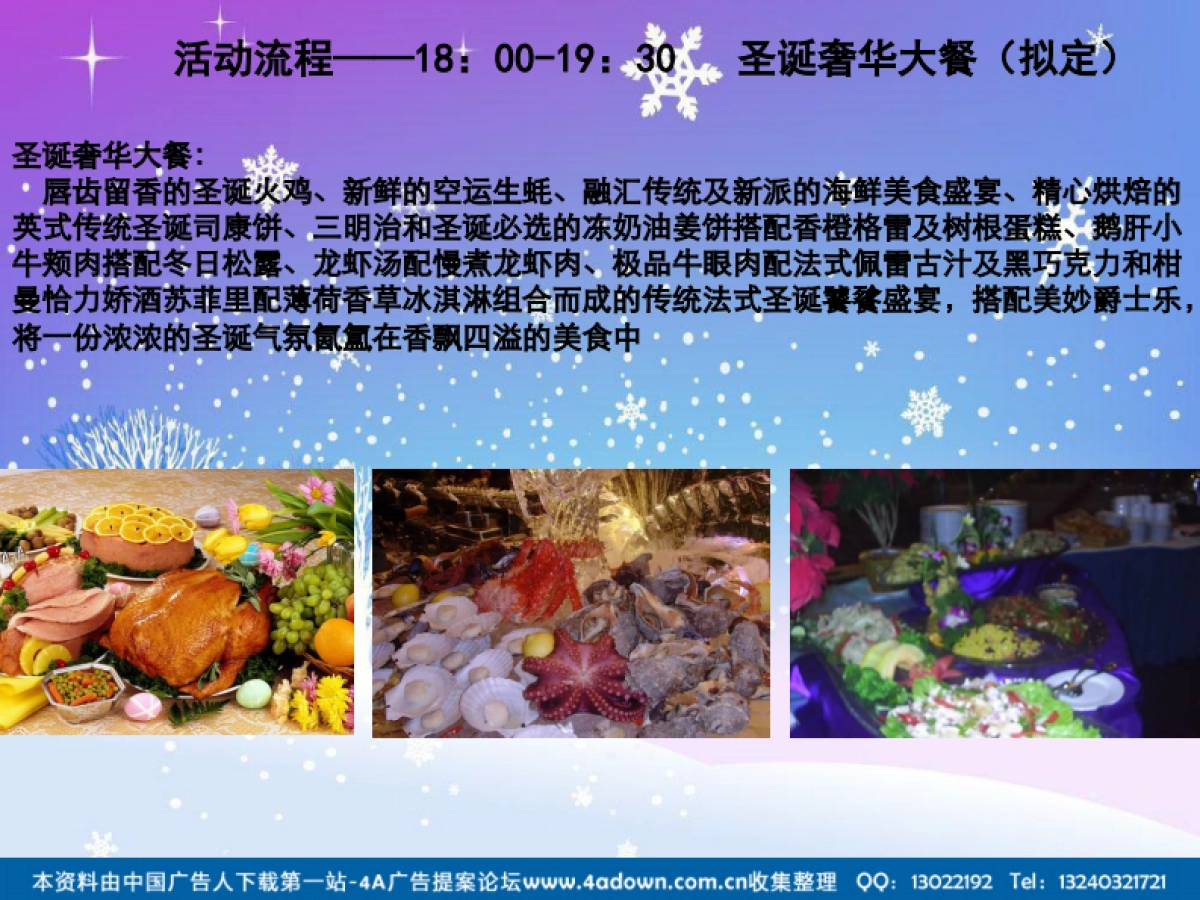 2012浏阳银天大酒店圣诞之夜策划案-24P_第5页