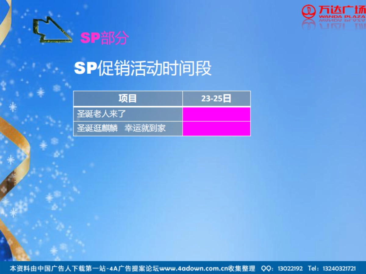 2012襄阳麒麟百货圣诞节活动方案-23P_第4页