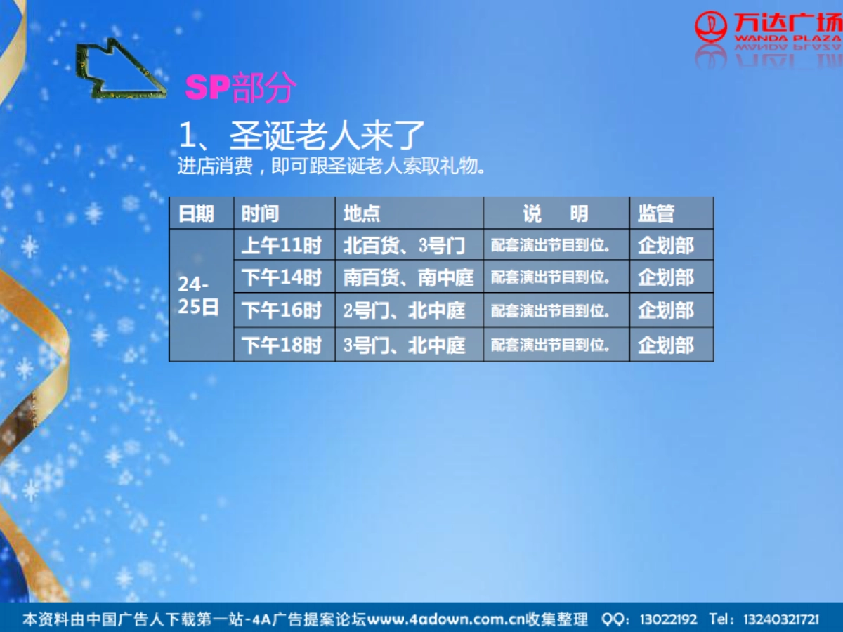 2012襄阳麒麟百货圣诞节活动方案-23P_第7页