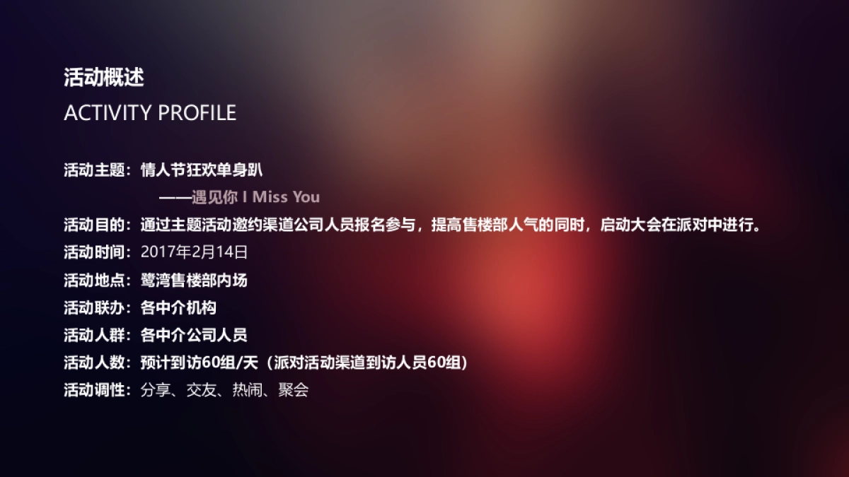 2017鹭湾情人节狂欢单身趴活动方案_第6页