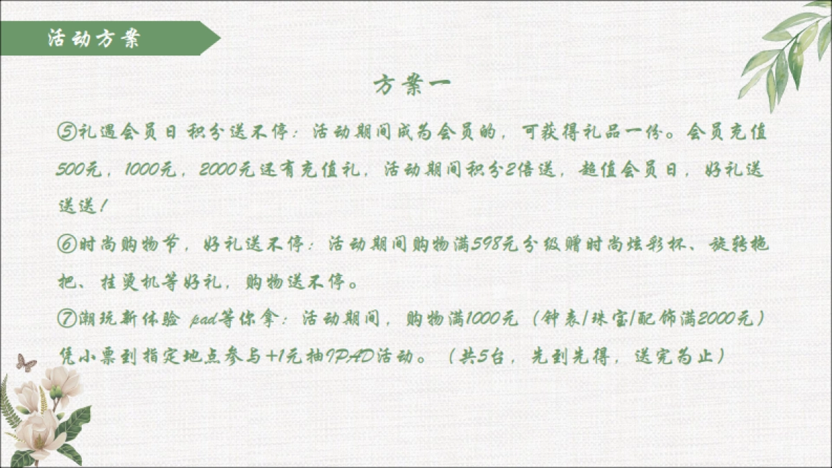 欧亚大观五一策划方案_第5页