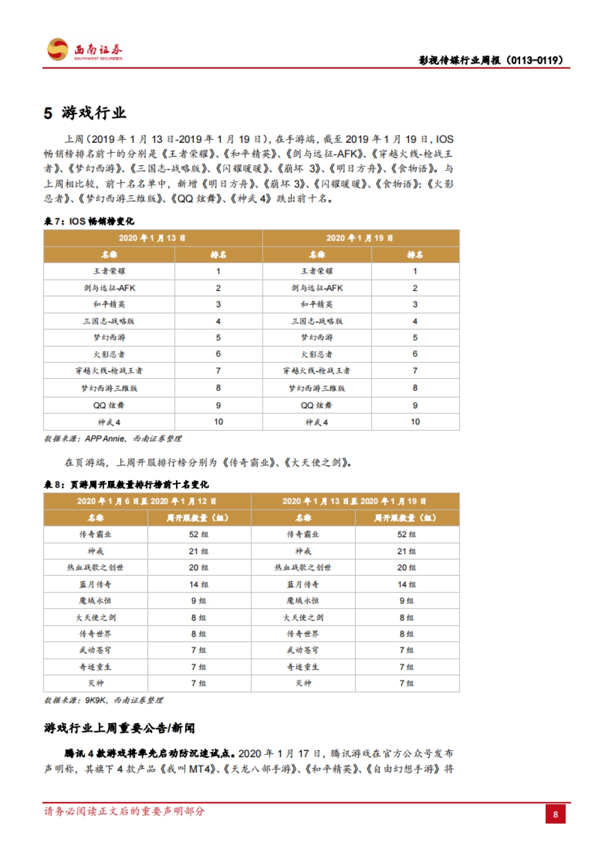 影视传媒行业周报:20年春节档开启预售,多部影片提档_第10页