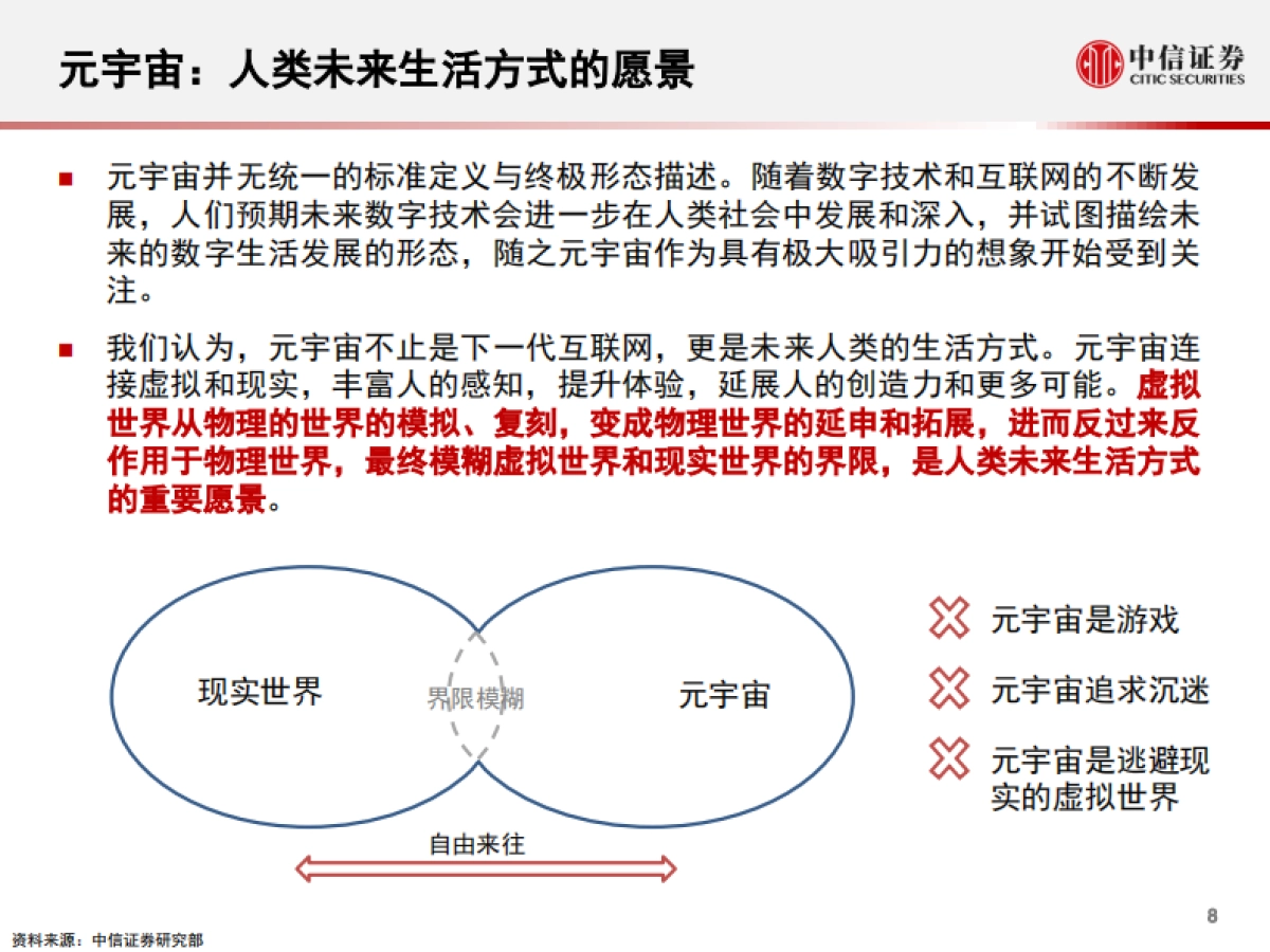 中信证券：元宇宙，人类的数字化生存，进入雏形探索期_第10页