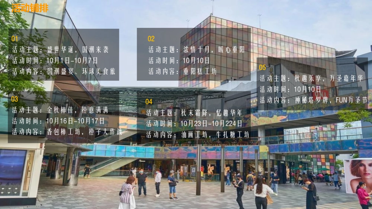 2021十月月度系列暖场(潮趣十月 金秋悦享主题)国庆 重阳 金秋 霜降 万圣节活动策划方案_第8页