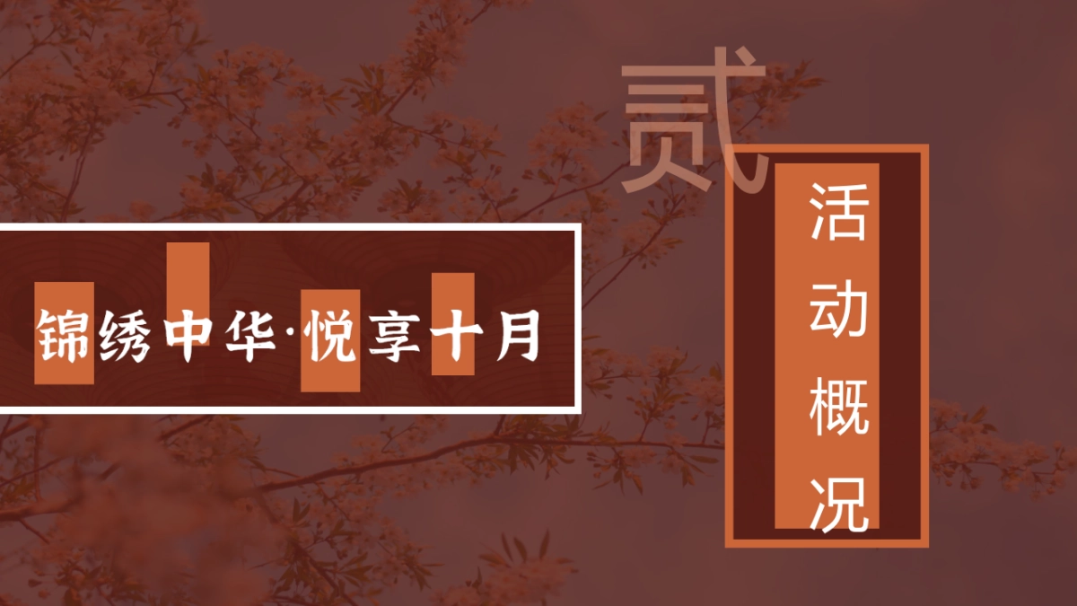 2021十月月度系列暖场(锦绣中华·悦享十月主题)国庆 重阳 万圣节活动策划方案_第6页