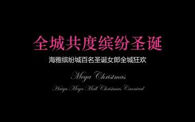 2018海雅缤纷城圣诞活动策略案