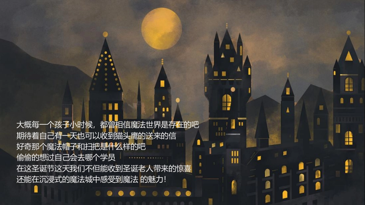 2021商业购物中心圣诞节暖场(魔法圣诞夜主题)活动策划方案_第3页