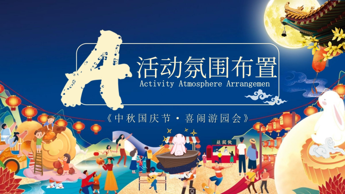 2023喜闹中秋·潮玩国庆主题中秋&国庆游园会活动策划方案_第5页