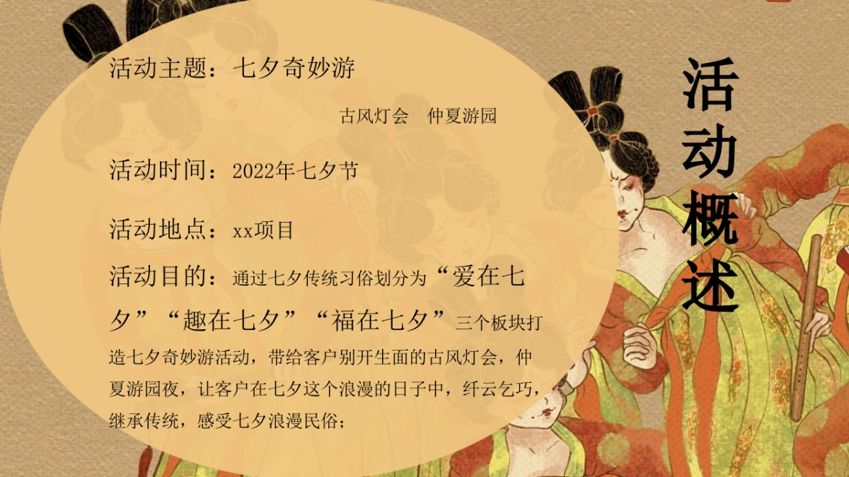 2022古风灯会仲夏游园会七夕奇妙游假主题活动策划方案_第9页