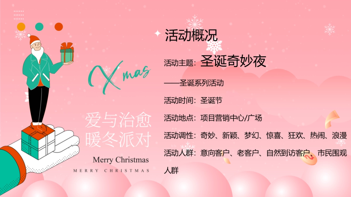 2022圣诞奇妙夜系列暖场活动策划方案_第4页