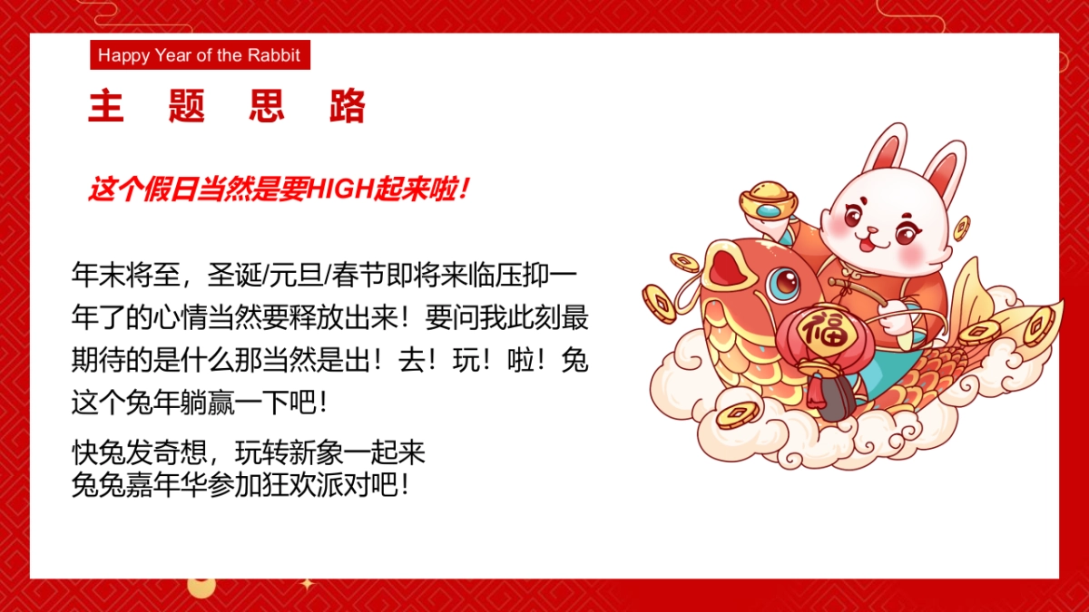 2023兔年元旦新年暖场“兔发奇想，玩转新象”主题活动策划方案_第7页
