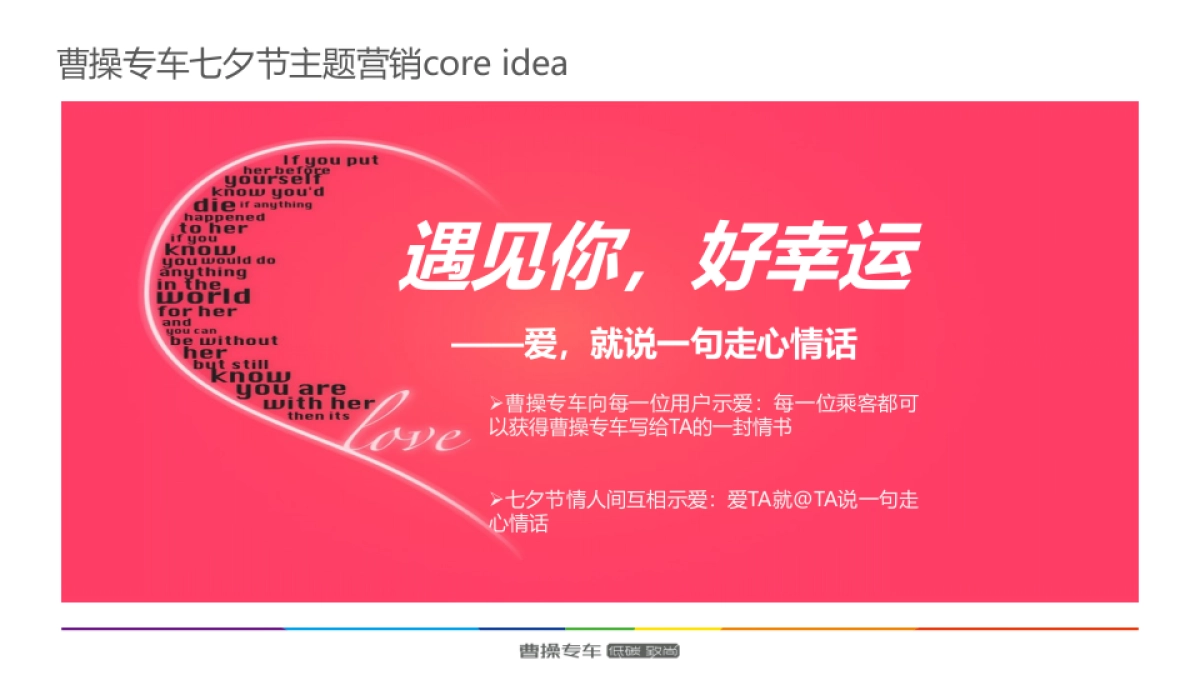 曹操专车七夕情人节主题营销策划案_第4页