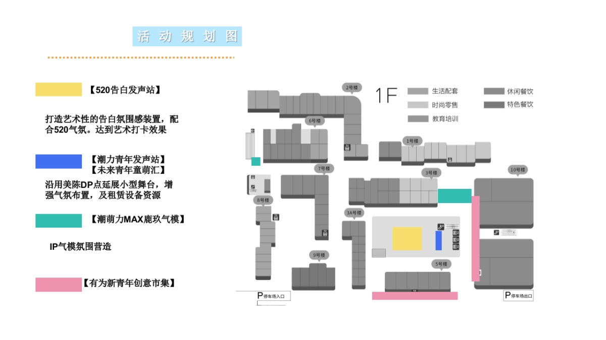 购物中心萌动青春乐活节无关年龄 无畏告白主题五月520活动策划方案_第9页