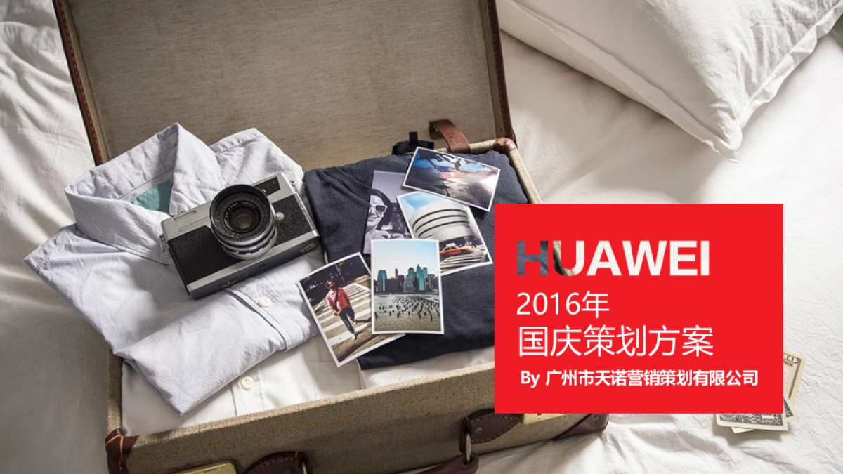 华为十一活动策划-提报方案-天诺_第1页