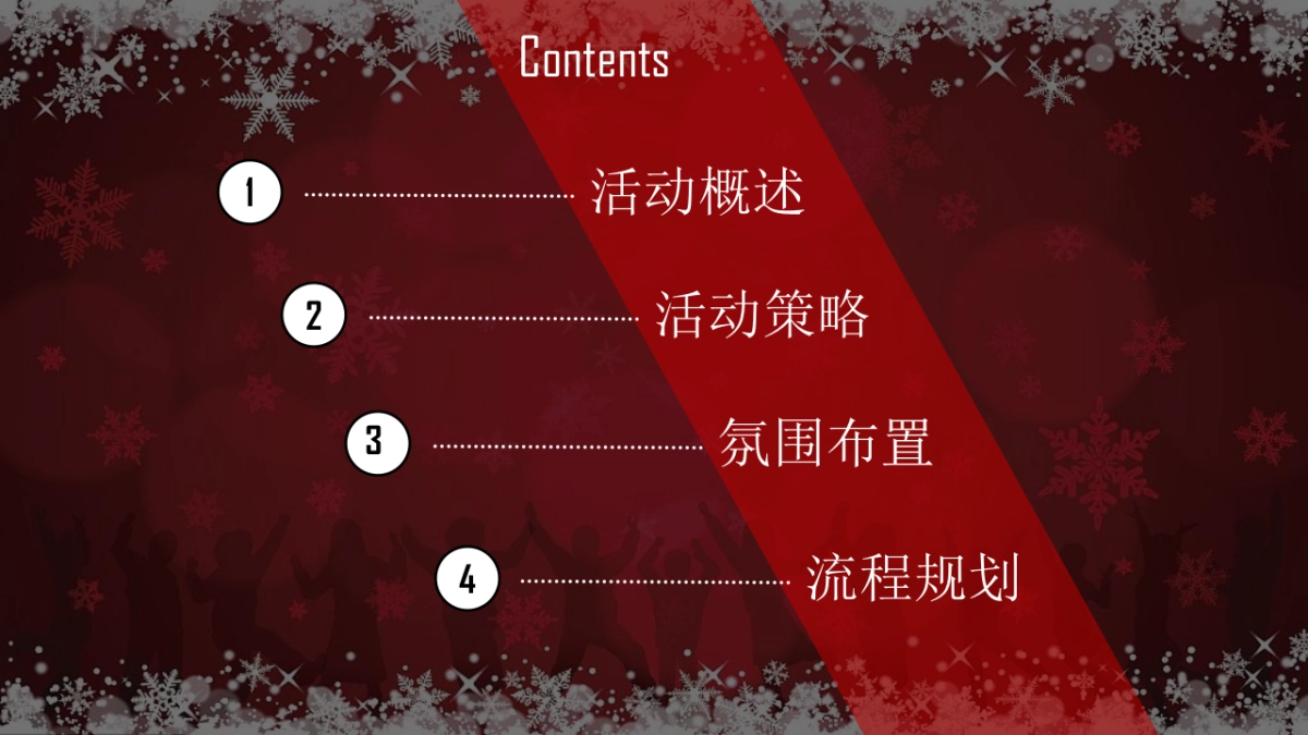 圣诞节系列暖场“乐享圣诞 狂欢不停”主题活动策划方案_第4页