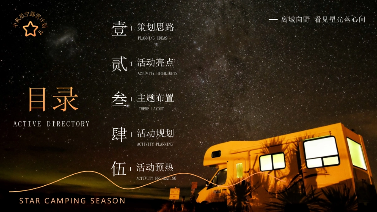 中秋露营季丨星空之旅中秋特别企划活动策划方案_第3页