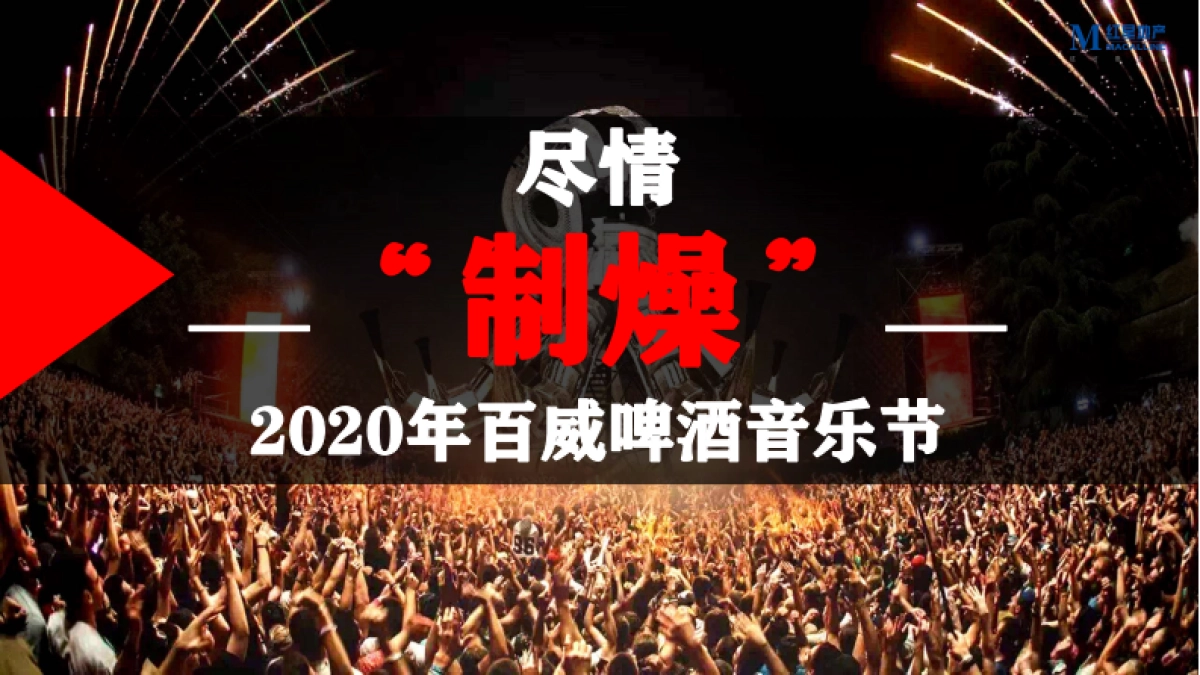 2020百威啤酒品牌音乐节(制躁主题)活动策划方案_第1页