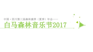 2017白马森林音乐节策划案