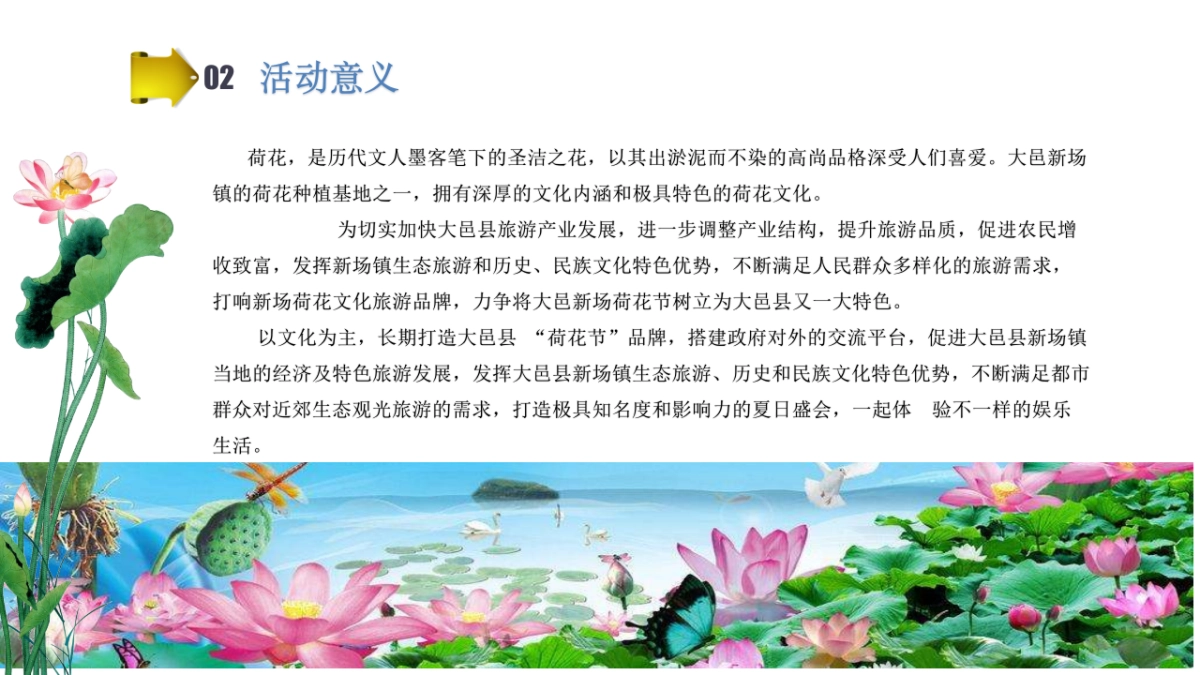 2017中国大邑县67.新场镇首届荷花旅游节活动方案_第6页