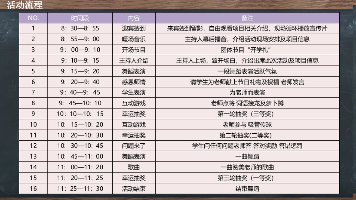 2017欢乐江山教师节主题活动 “欢乐大课堂·不忘老师恩” _第6页