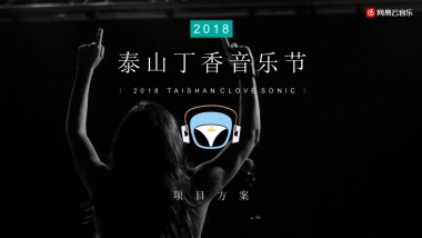 2018泰山丁香音乐节方案