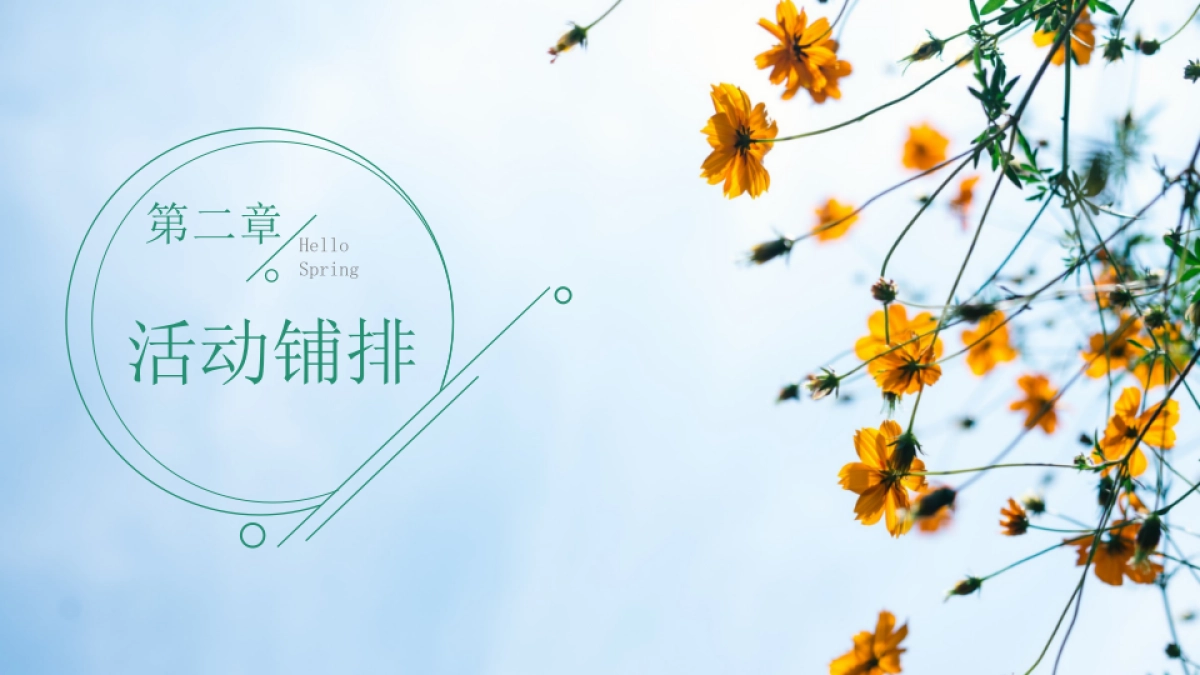 2021春季四月周末暖场“人间四月 慢享时光”活动策划方案_第8页