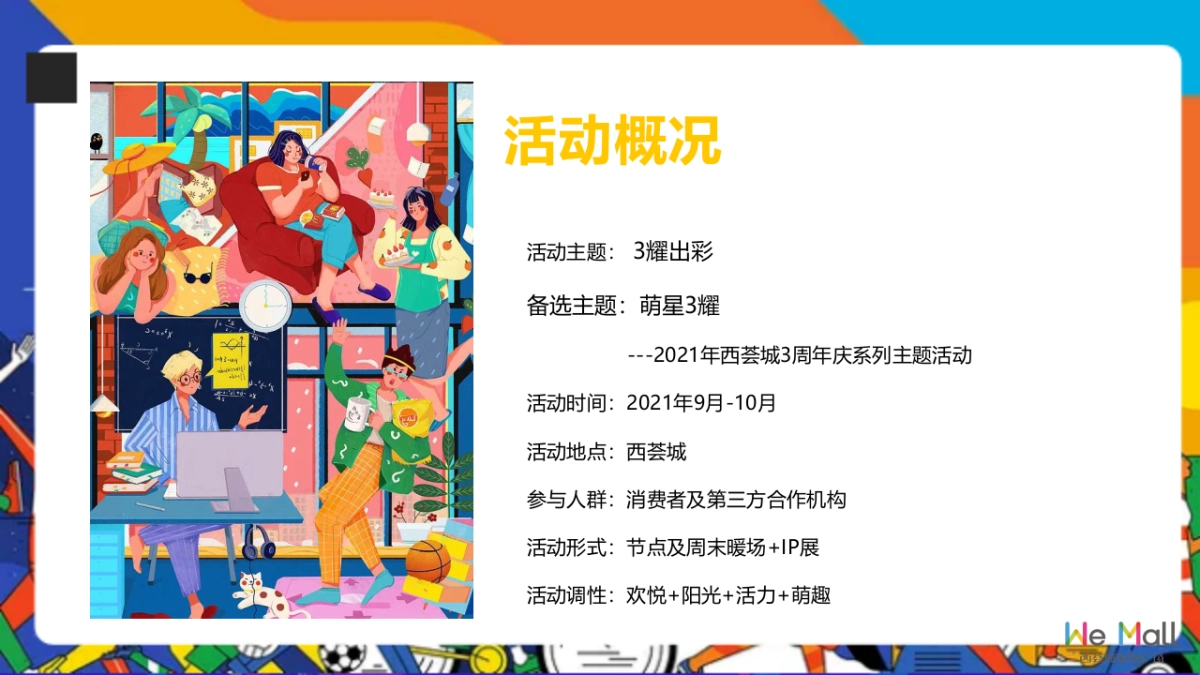 2021购物中心3周年庆系列（3耀出彩主题）活动策划方案_第6页