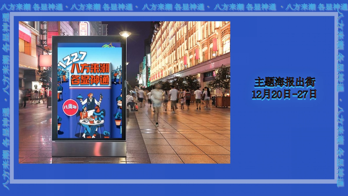 2021商业购物中心8周年「八方来潮 各显神通主题」活动策划方案_第9页