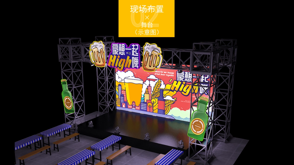 2021商业广场青岛啤酒音乐节“世界节拍·吾来主宰”活动策划方案_第7页