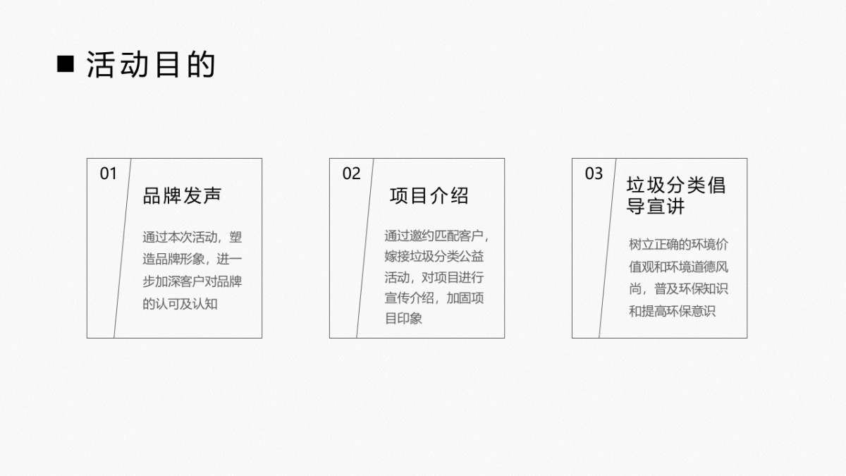 2021政府垃圾分类倡导宣讲公益（地球宝贝 拥抱绿色生活主题）活动策划方案_第3页
