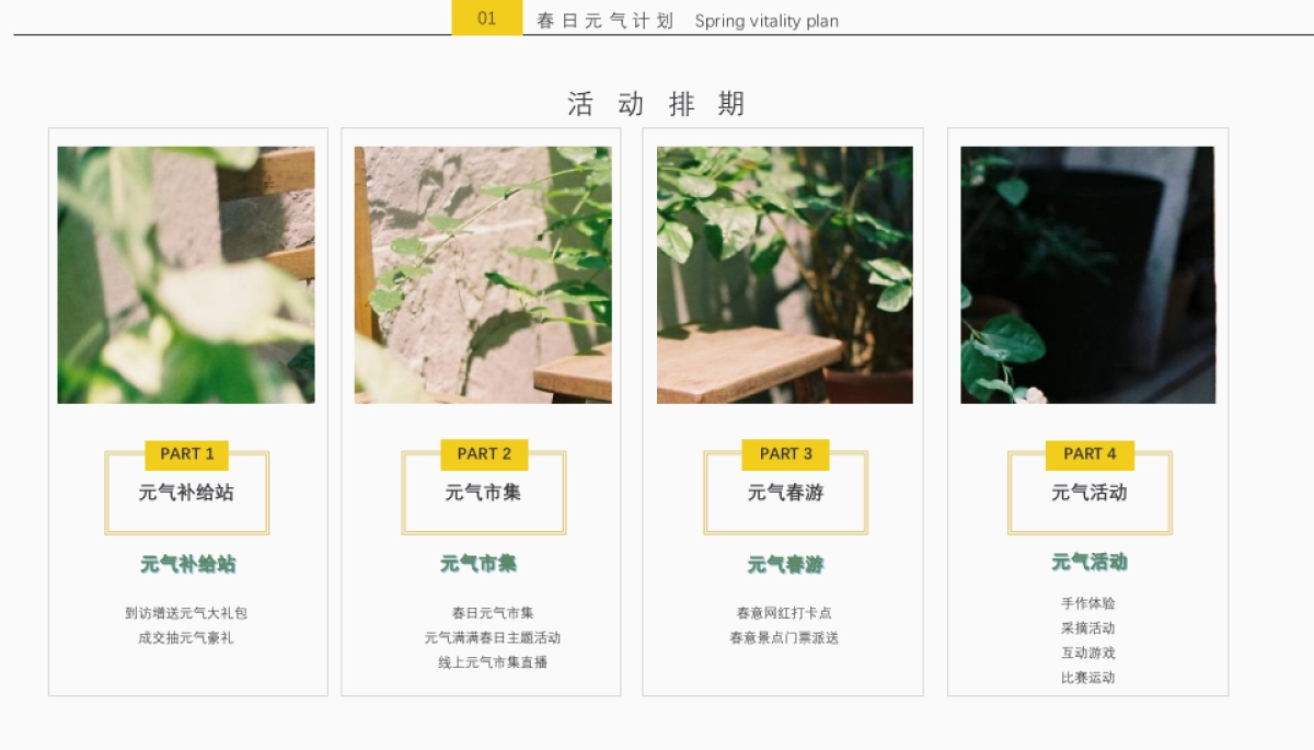 2022春日「元」气唤醒元气计划主题活动策划方案_第4页