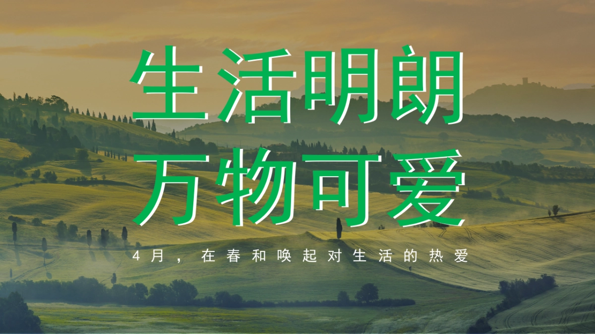 2022春日生活节(生活明朗 万物可爱)活动策划方案_第7页