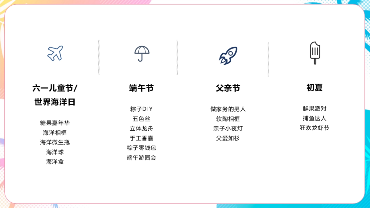 2022六月暖场（遇见初夏主题）活动策划方案_第7页