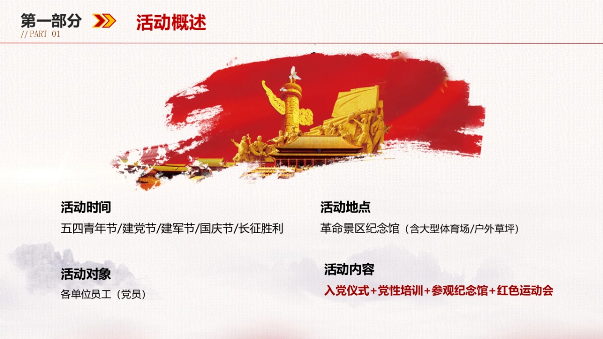 2021政府建党100周年红色运动会活动策划方案_第9页