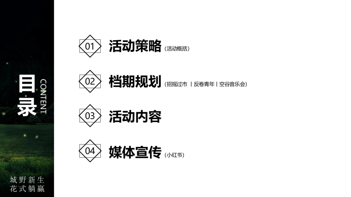 2022商业广场市集系列“城野新生 花式躺赢”活动策划方案_第2页