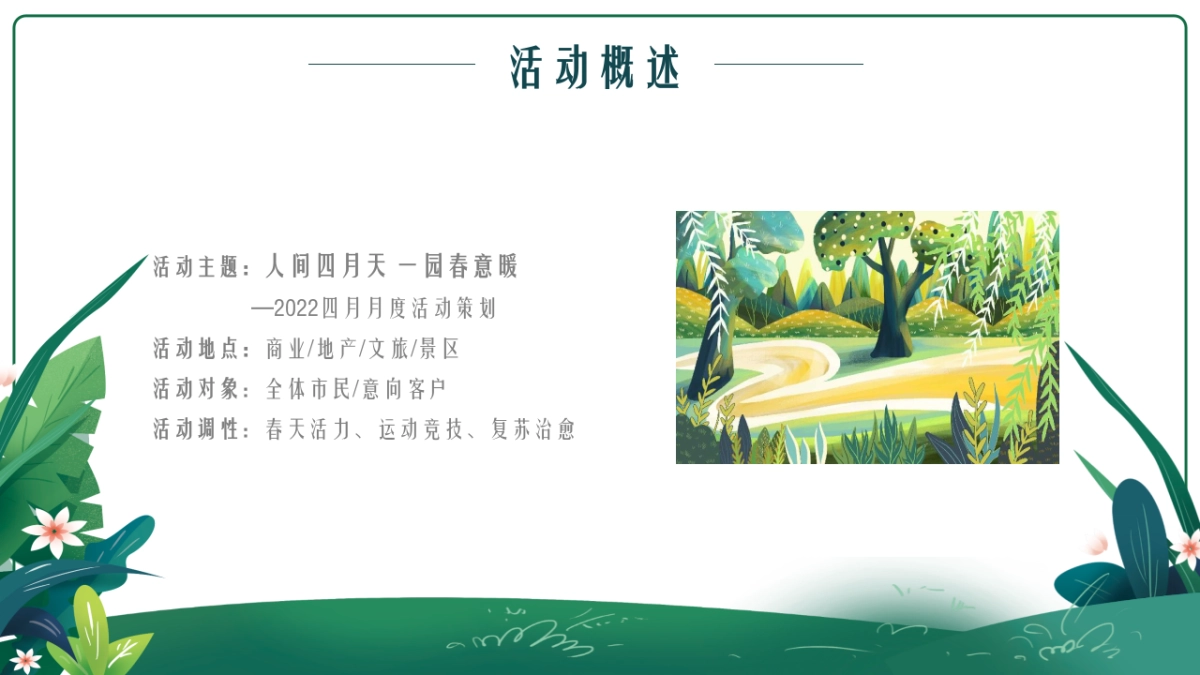 2022四月月度（人间四月天 一园春意暖主题）活动策划方案_第5页