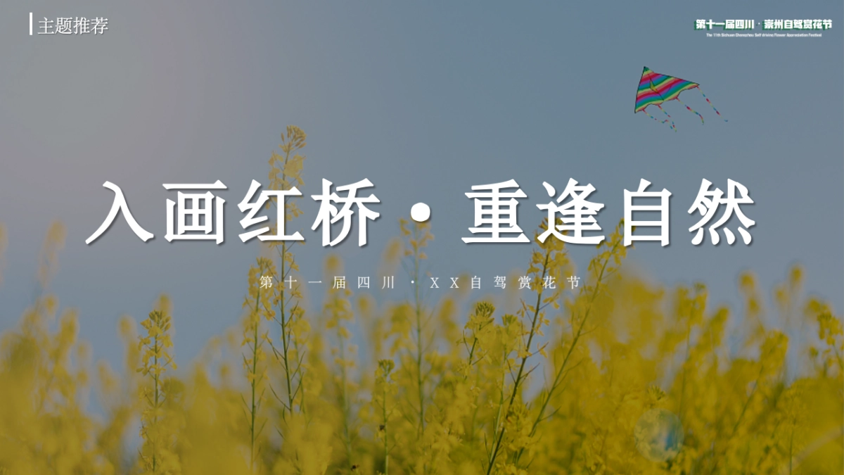 2023城市自驾赏花节“入画红桥·重逢自然”主题活动策划方案_第6页