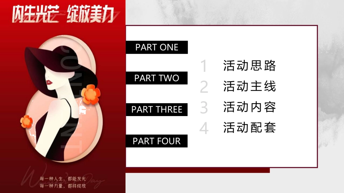2023企业定格高光时刻之多面女神“内生光芒 绽放美丽”活动策划方案_第7页
