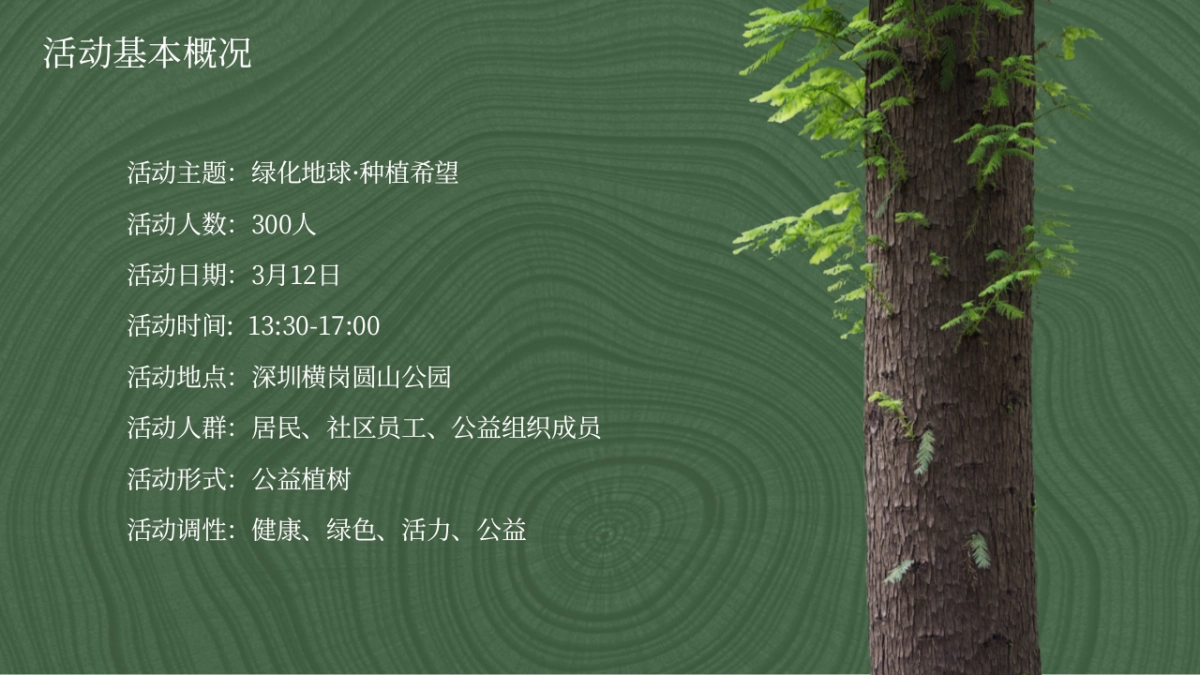 2023企业植树节“绿化地球·种植希望”活动策划方案_第5页